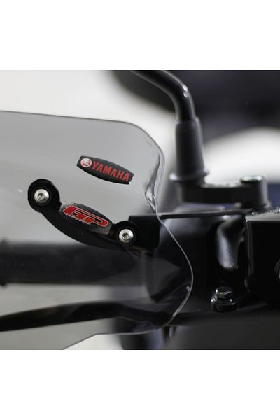 GP KOMPOZİT Gp Composite Hand Wind Guard بلاستيك أسود لـ Yamaha X-max 250 2011-2022