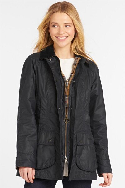 Barbour Beadnell Yağlı Ceket Ny91 Navy