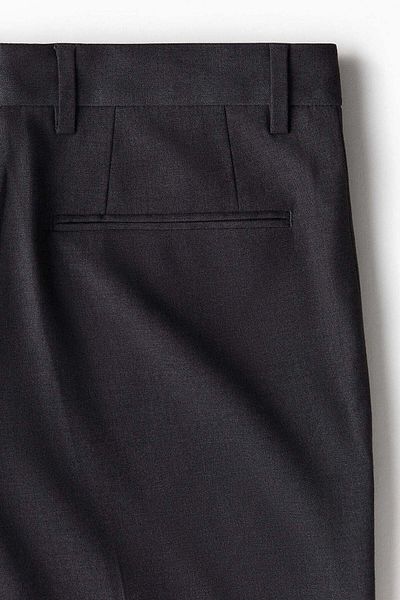 H&M Slim Fit Suit Trousers