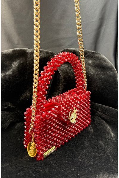 EL YAPIMI Bead Bag