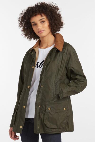 Barbour Lightweight (4oz) Beadnell Yağlı Ceket OL51 Archive Olive