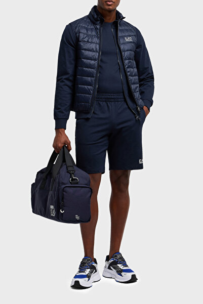 EA7 100% бавовна, прямий крій, футболка з круглим вирізом, чоловіча футболка 8NPT25 PJVPZ 0562