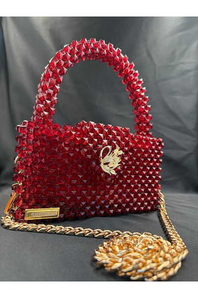 EL YAPIMI Bead Bag