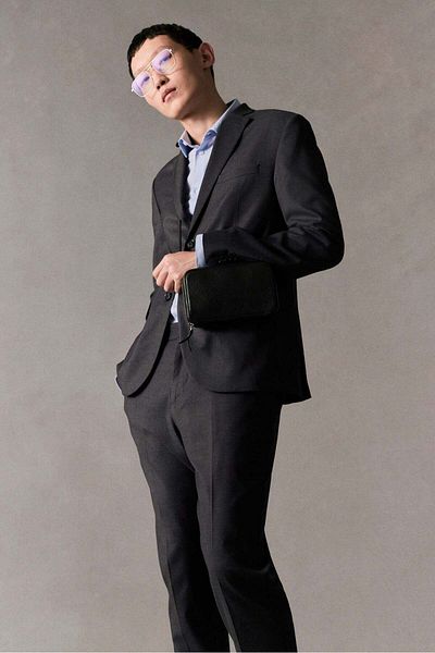 H&M Slim Fit Suit Trousers