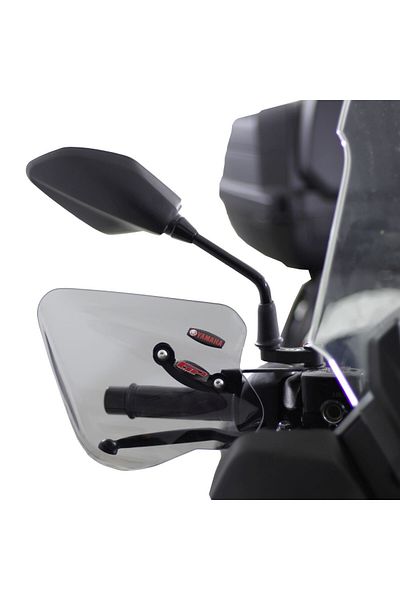 GP KOMPOZİT Gp Composite Hand Wind Guard بلاستيك أسود لـ Yamaha X-max 250 2011-2022
