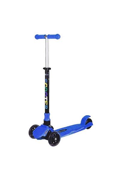 BabyHope Jy-h01 Lighted Power Scooter Blue