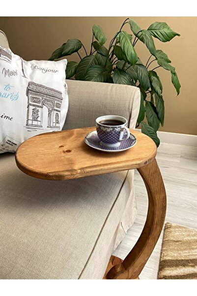 handwood C Sehpa El Yapımı % 100 Ahşap  Koltuk Sehpası Yan Sehpa Zigon Sehpa Servis Sehpası % 100 El İşçiliği