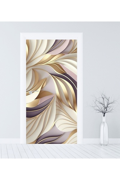 RENKLİ HOBBY Kapı Kaplama Folyosu - Kapı Sticker Giydirme - Kendinden Yapışkanlı