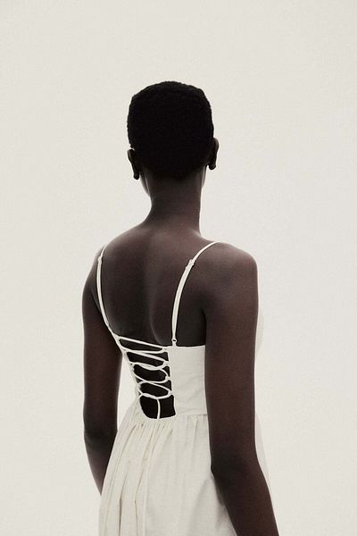 H&M Printed cotton dress