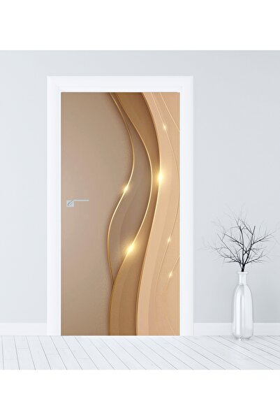 RENKLİ HOBBY Kapı Kaplama Folyosu - Kapı Sticker Giydirme - Kendinden Yapışkanlı