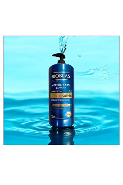 Bioblas Çinko + Kafein 900 ML Professional Kepeğe Karşı Şampuan % 100 Kepeğe Karşı Etkili