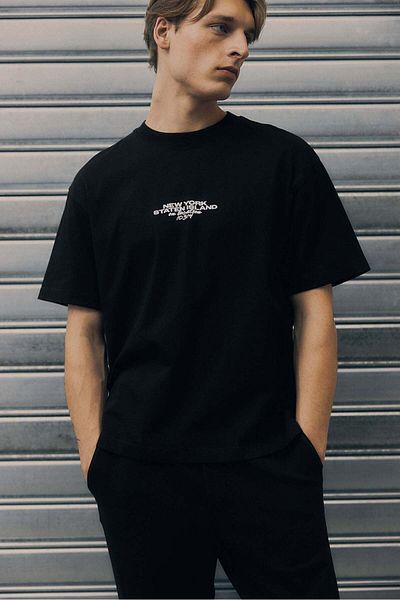 H&M Loose Fit Printed T-shirt