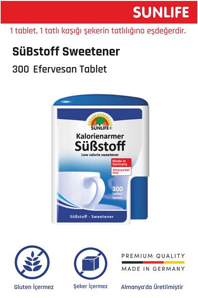 Sunlife Sweetener Sweetener 300 Tablets