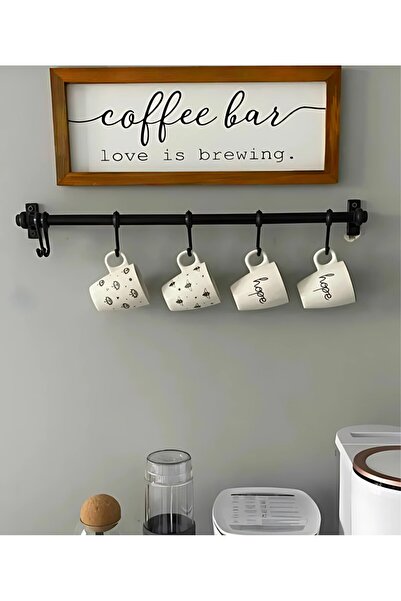 Wooden Factory Coffee Bar Kahve Köşesi ve Duvar Askılığı
