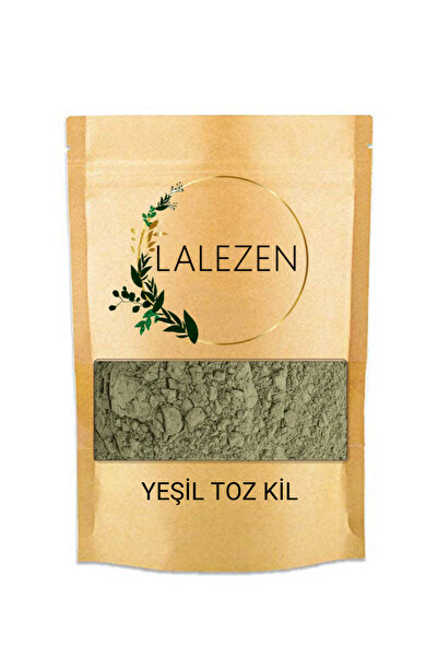 LALEZEN Yeşil Toz Kil 1000 Gr (doğal yüz maskesi cilt maskesi yüz peelingi)