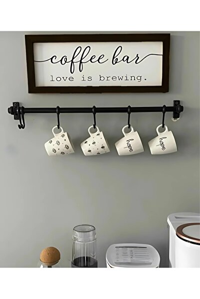 Wooden Factory Coffee Bar Kahve Köşesi ve Duvar Askılığı