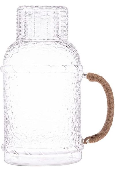 AKDC Glass Bottle L(13CM) XW(13CM) XH(26CM) Transparent