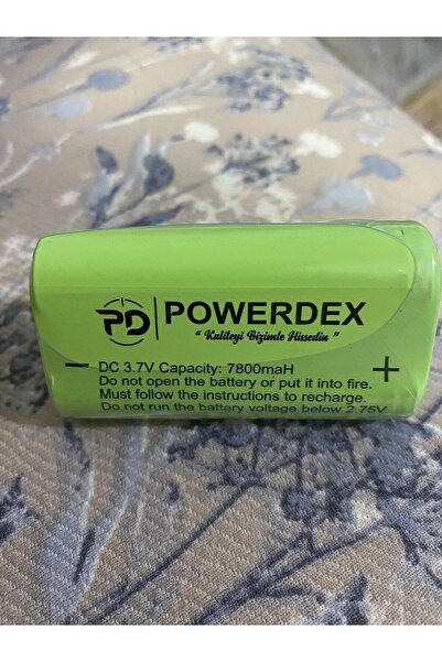 powerdex Pd-7800 Mah 3.7v Yedek Profesyonel Pil Orijinal Pili 1 Adet (PD-9000...