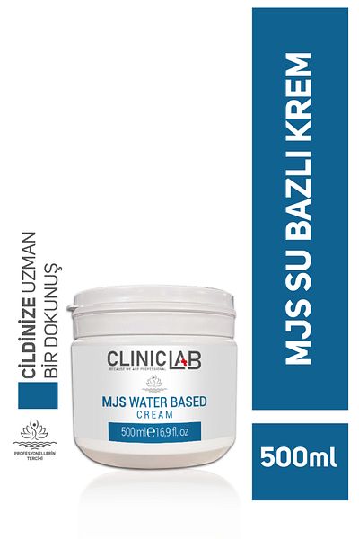 Cliniclab Mjs Moisturizing and Repairing Water Based Cream 500 ml