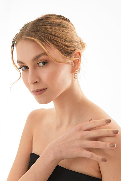 Fulla Moda Stoned 3-Piece Clip Earrings