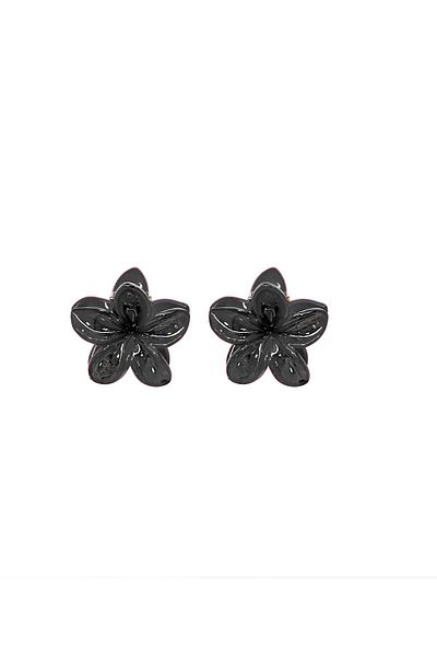 New Obsessions Mini Hibiscus Luxury Acetate Flower Πόρπη Mini Size Συσκευασία 2 τεμαχίων