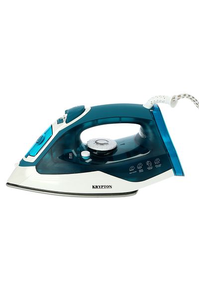 KRYPTON 2000W  Wet& Dry Steam Iron with Self Clean Function| Non-Stick Soleplate|KNSI6053