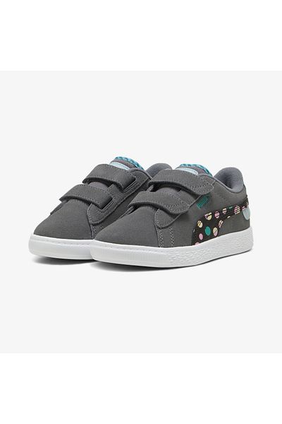 Puma Suede Classic Lf Summer C V Ps Kids Gray Sneaker
