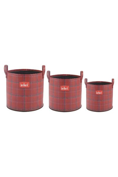 Brillant Set of Three Storage Basket - Organizer