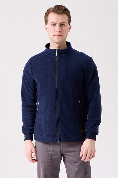 Kardelen İş Elbiseleri Galanthus Fleece Coats Men's Zippered Keep Warm Comfortable and Durable Winter Jacket