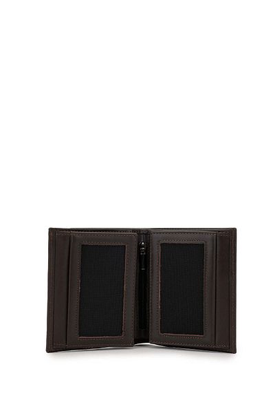 Tamer Tanca Men's Genuine Leather Brown Wallet Wallet