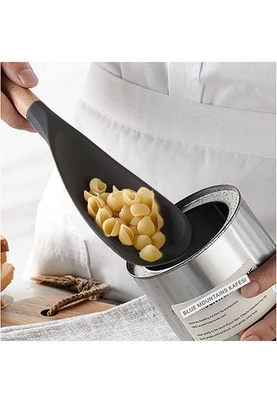 Yenigeldi 2 Pieces Silicone Spoon Spatula - Non-Stick
