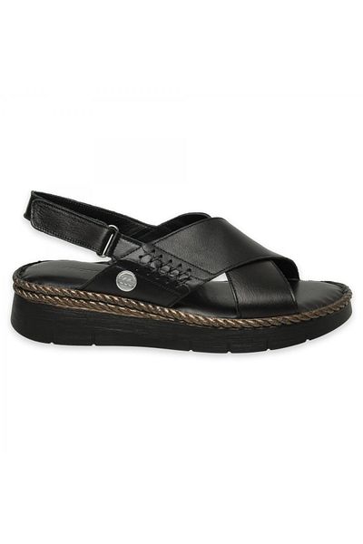 Mammamia D25Ys-2515Z Daily Black Women's Sandals