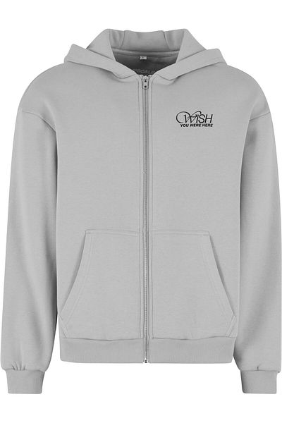 Upscale by Mister Tee Flauschiger Kapuzenpullover mit Nachtschattenblumen-Print