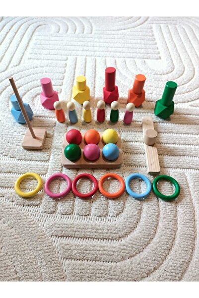 Moccotoys مجموعة مطابقة مونتيسوري