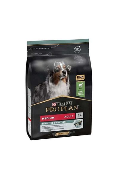 Pro Plan 3kgMedium Breed Adult Dog Food - Lamb Meat
