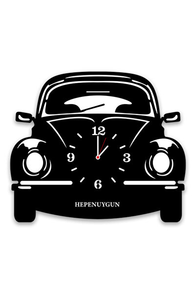 heptex Kişiye Özel Hediyelik Vosvos Duvar Saati