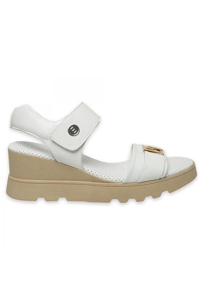 Mammamia D25Ys-2995Z Daily White Women's Sandals