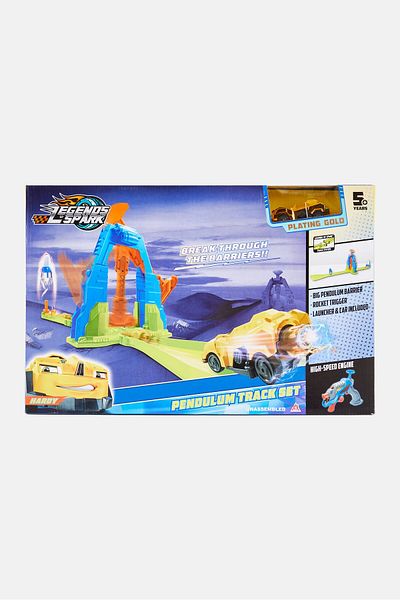 Legends Of Spark Pendulum Track Set, Blue