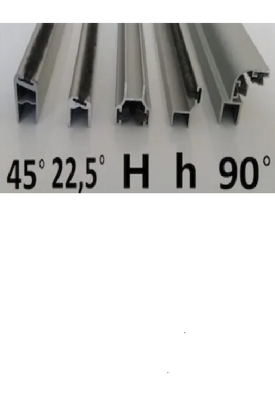 Eowin cam balkon alüminyum fitili