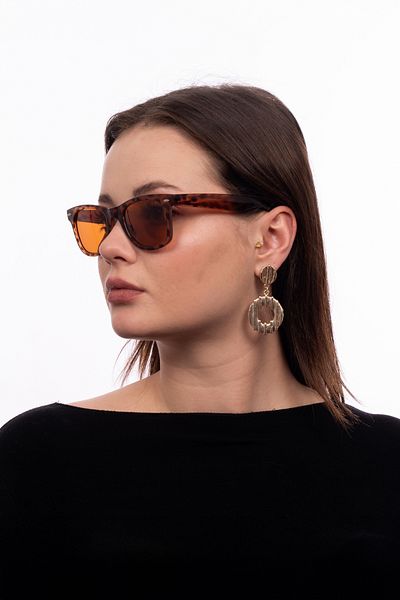 GlimmerGroove Wayfarer Curved Unisex Sunglasses