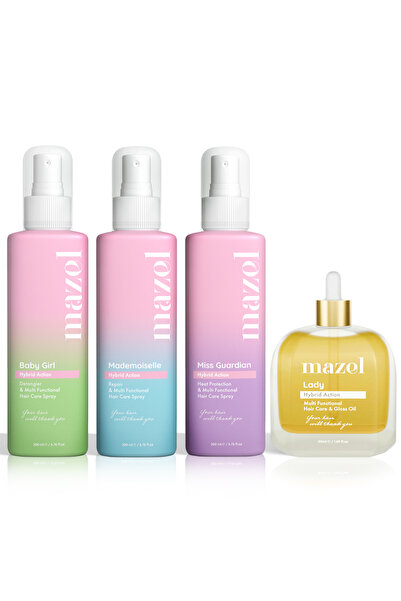 MAZEL 4'lü Saç Bakım Seti