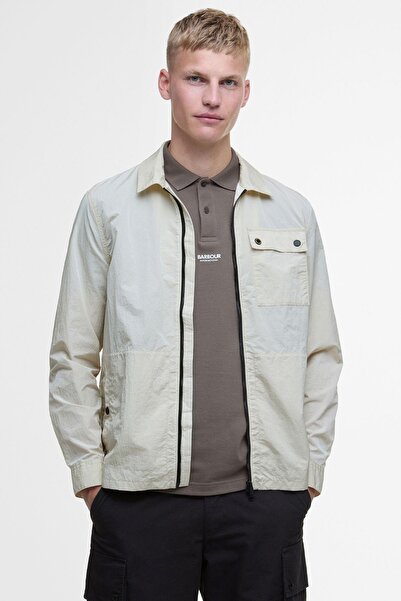 Barbour B.Intl Inline Dış Gömlek GY55 Oyster Grey