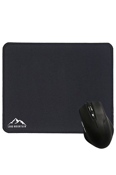 Lord Mountain Gamer Gamer Mouse Pad, Mouse Pad, Edge Stitched Mouse Pad, Non-Slip Base, Office Type Mouse Pad 30x25