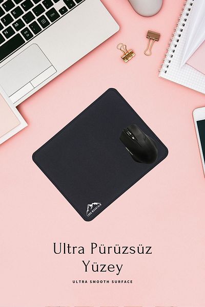 Lord Mountain Gamer Gamer Mouse Pad, Mouse Pad, Edge Stitched Mouse Pad, Non-Slip Base, Office Type Mouse Pad 30x25