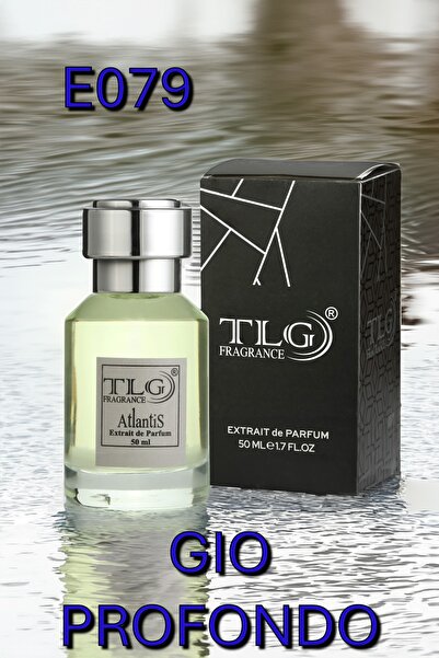 TLG E079 Gio Profondo Extrait Erkek Parfümü, 50 ml