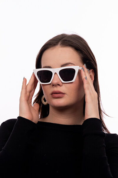 GlimmerGroove نظارات شمسية نسائية على شكل عين القطة