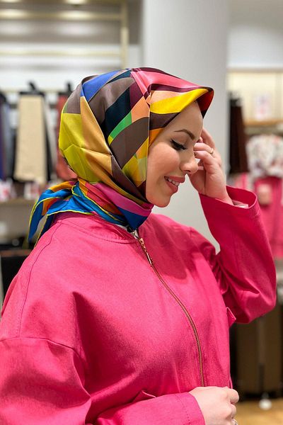 Armine Sura Silk Scarf - 8901D-33