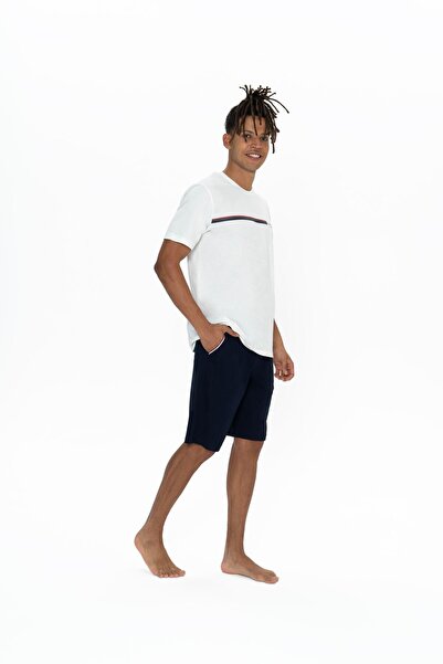 U.S. Polo Assn. Ανδρικό σετ σορτς εκρού - 18865