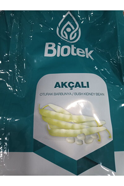 biotek oturak  beyaz barbun fasulye tohumu 2 kg
