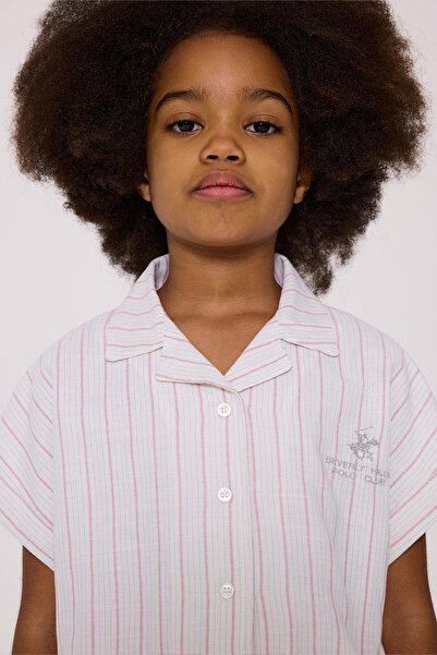 Beverly Hills Polo Club BG Store Kız Çocuk Çizgili Bluz